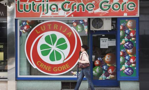 Lutrija ostvarila gubitak od 257,94 hiljade eura
