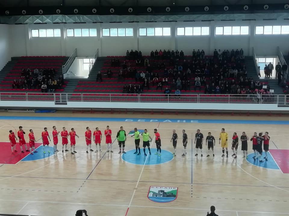 U prvoj utakmici play offa Futsal lige Crne Gore, Kmf Ofk ,,Berane” poraženo na svom terenu rezultatom 3:0 od ekipe Kmf ,,Brskovo” iz Mojkovca.