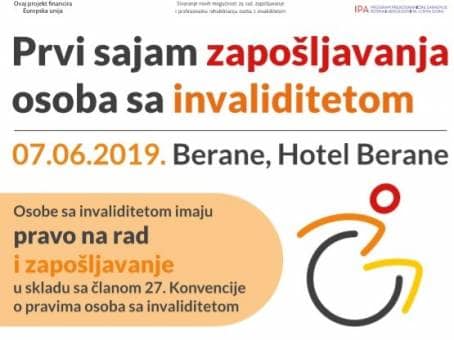 Prvi sajam zapošljavanja osoba sa invaliditetom