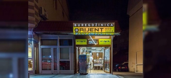 Na slici se nalazi buregdžinica Orijent