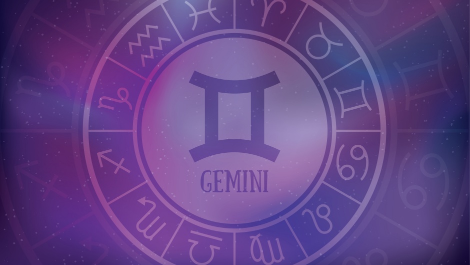 na slici se nalazi znak za horoskop za blizance