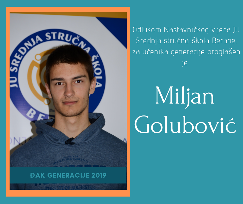 na slici se nalazi Miljan Golubović