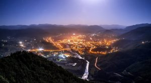 Veče pod oblacima u Beranama, grad obavijen svježinom