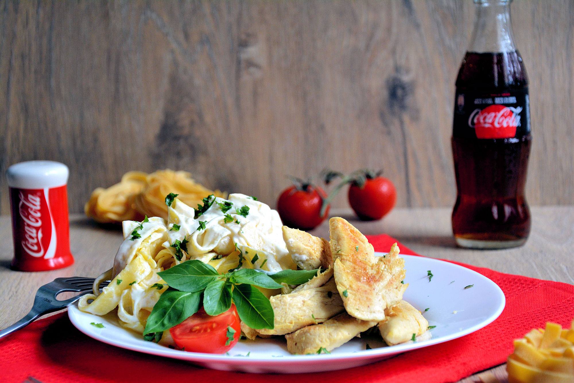 Alfredo pasta sa piletinom