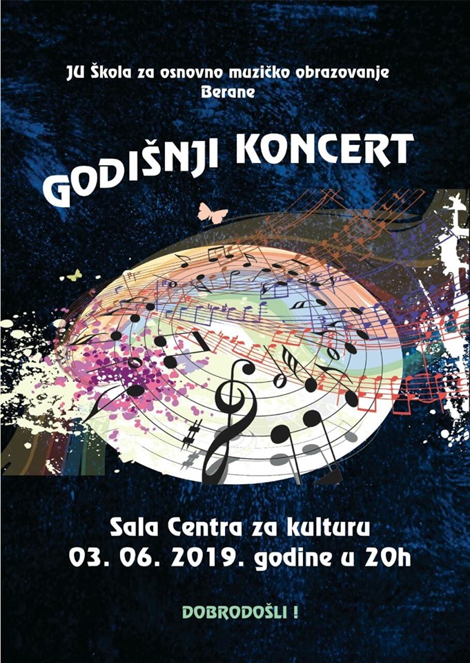 poster za koncert muzicke skole