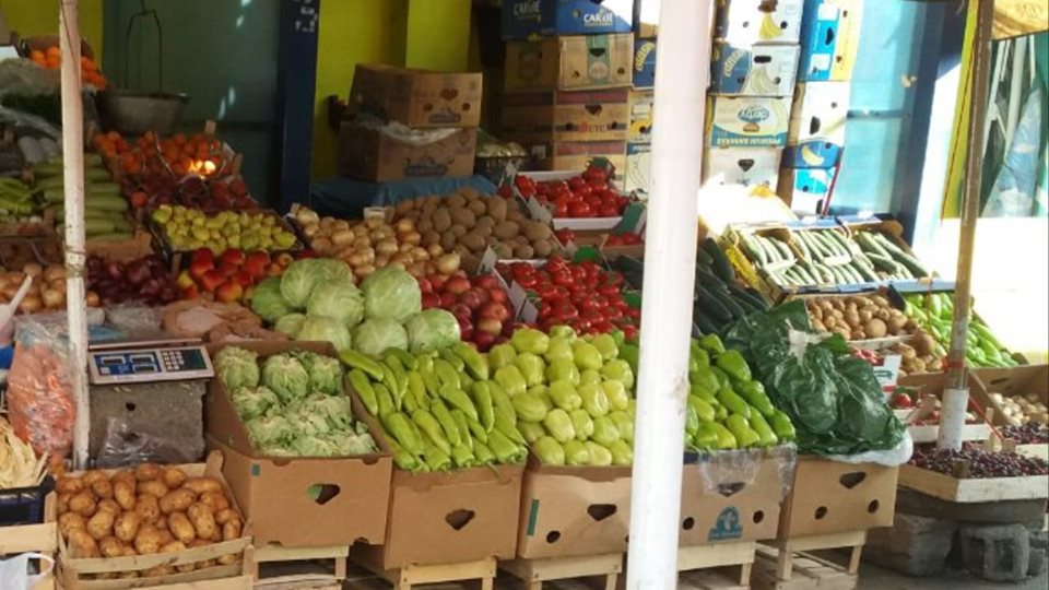 pijaca u Beranama, voće i povrće