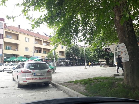 ulica i auto , Berane