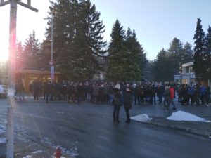 Veličanstvena litija i večeras u Beranama