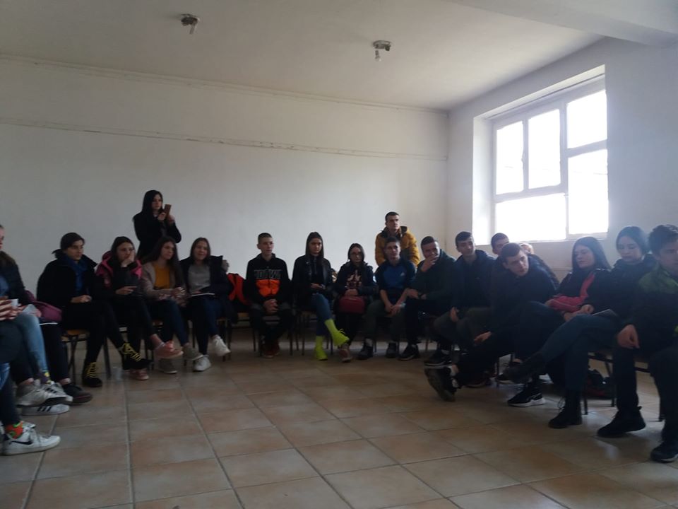 Radionica "Nasilje” održana u SSŠ ”Vukadin Vukadinović”