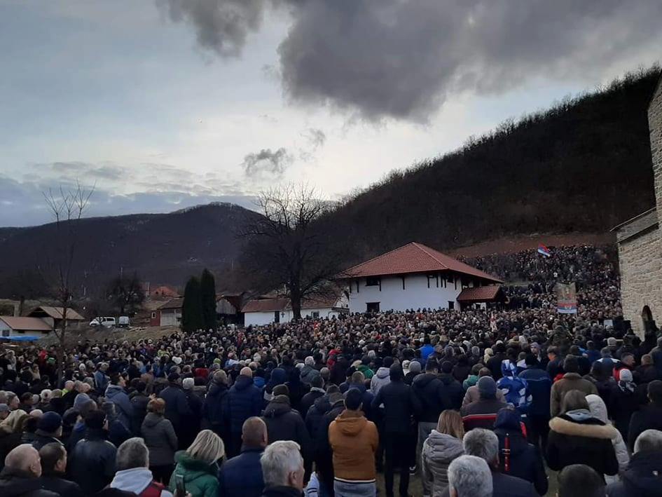  Više hiljda Beranaca i večeras na molitvenoj litiju