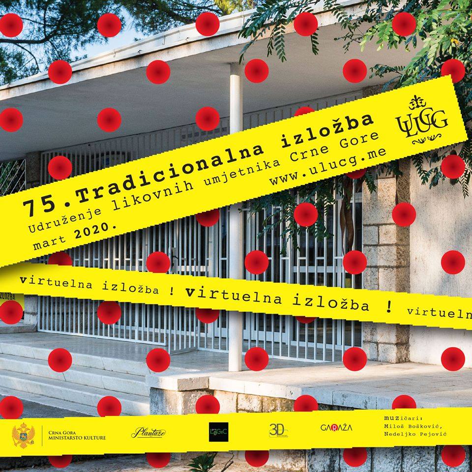 Tradicionalnu 75. izložbu ULUCG možete pogledati virtuelno