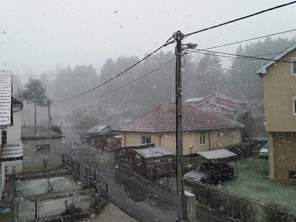 Sniježan dan u Beranama