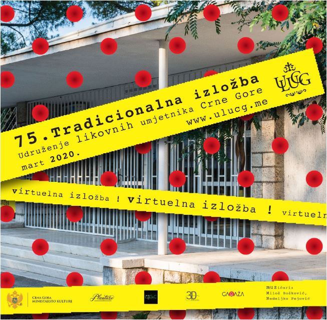 Večeras virtuelno otvaranje tradicionalna izložba ULUCG