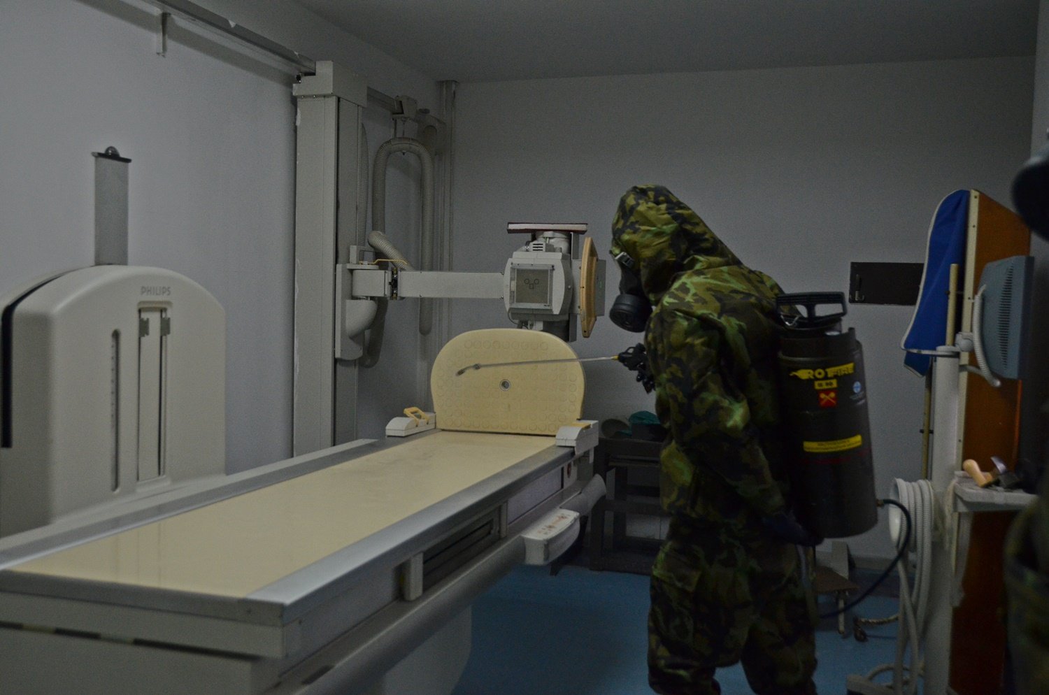 Vojska dekontaminirala Opštu bolnicu u Beranama i Dom zdravlja u Andrijevici