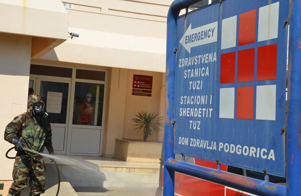 Timovi Vojske Crne Gore na terenu