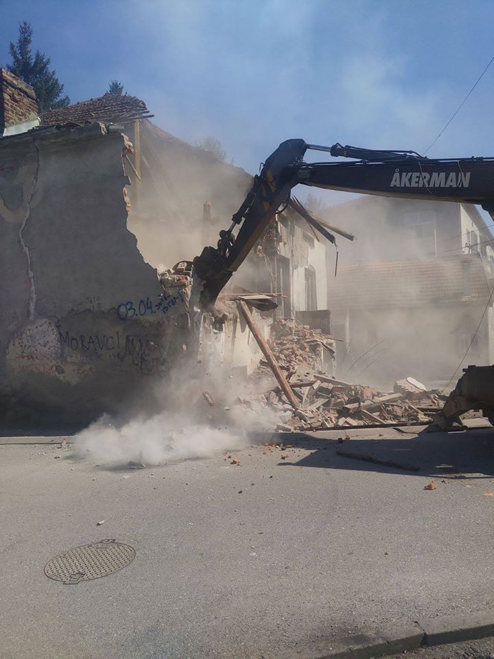 Akcija uklanjanja privremenih objekata