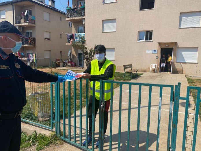 Dostavljen info materijal o virusu na romskom jeziku