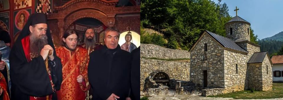 Sahranjen obnovitelj manastira u Kaludri, Vladika Joanikije služio liturgiju