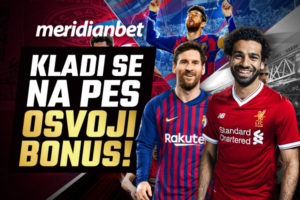 PES TOP LIGA U MERIDIANU DONOSI VRHUNSKU ZABAVU I MAKSIMALNO DOBRE BONUSE!  