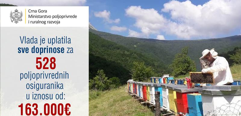 uplata ministarstva poljoprivrede i rur. raz.