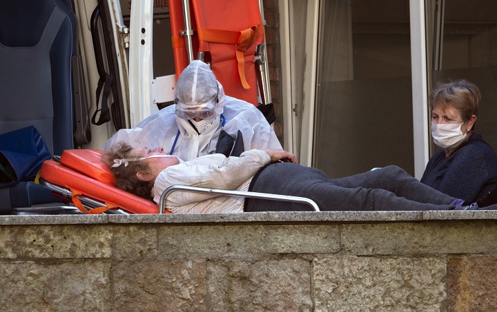 Virus Outbreak Russia