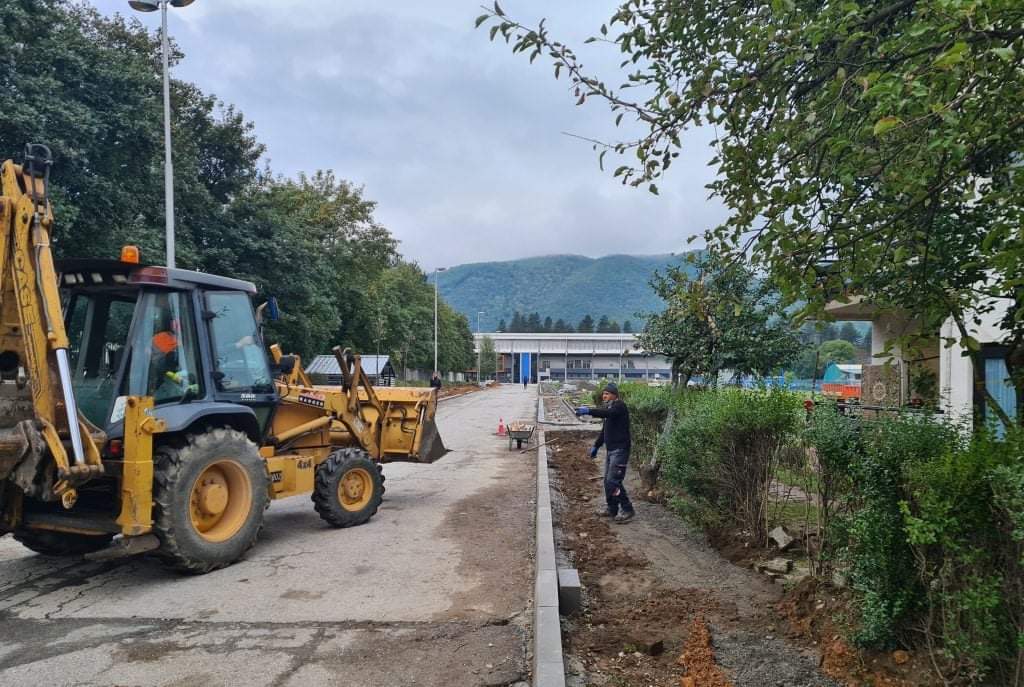 Počeli radovi na rekonstrukciji ulice prema fudbalskom stadionu