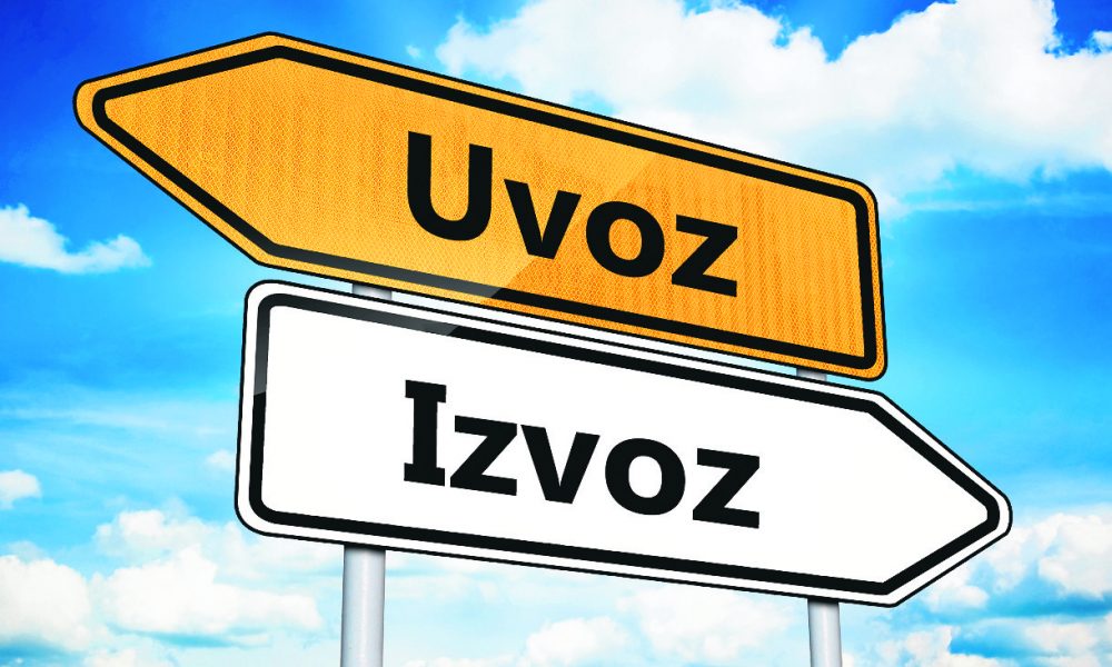Uvoz od izvoza veći šest puta