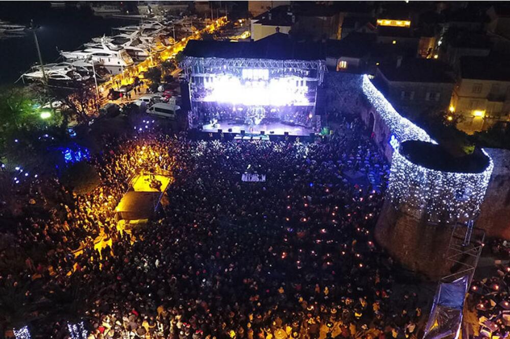 Budva, prošlogodišnji doček Nove Godine