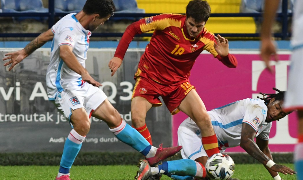 Crna Gora, Luksemburg, poraz