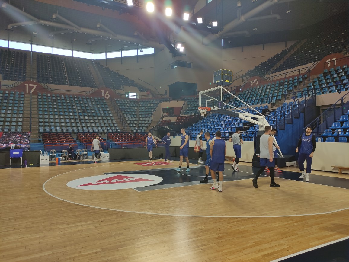 košarkaši, Francuska, Po , trening