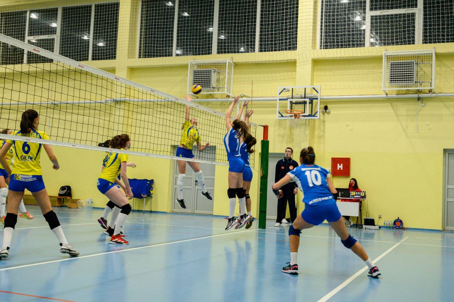 7. kolo Prve lige Crne Gore , odbojkašice, utakmice