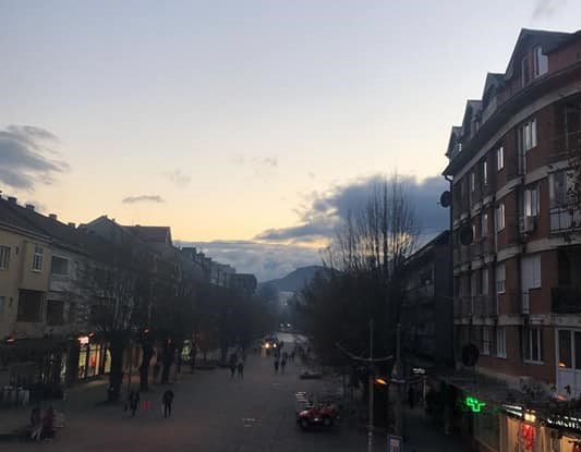 Večernje trenutno u Beranama