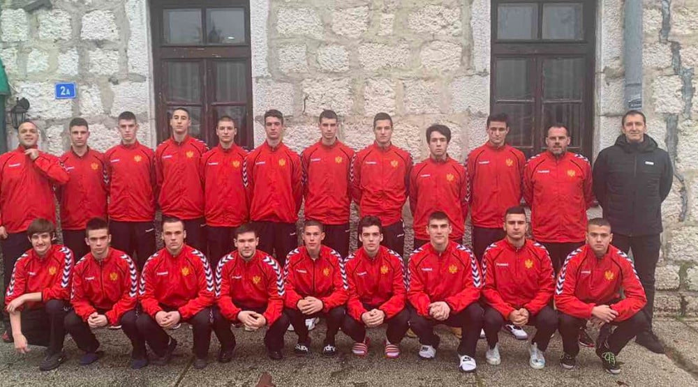 Kadeti, pripreme,Cetinje