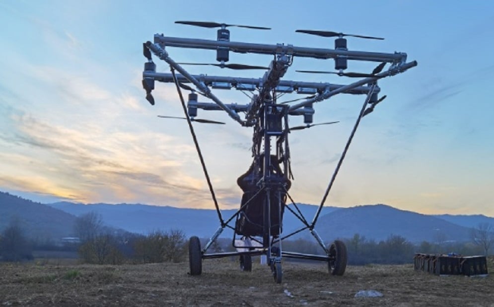električna letjelica sa ljudskom posadom