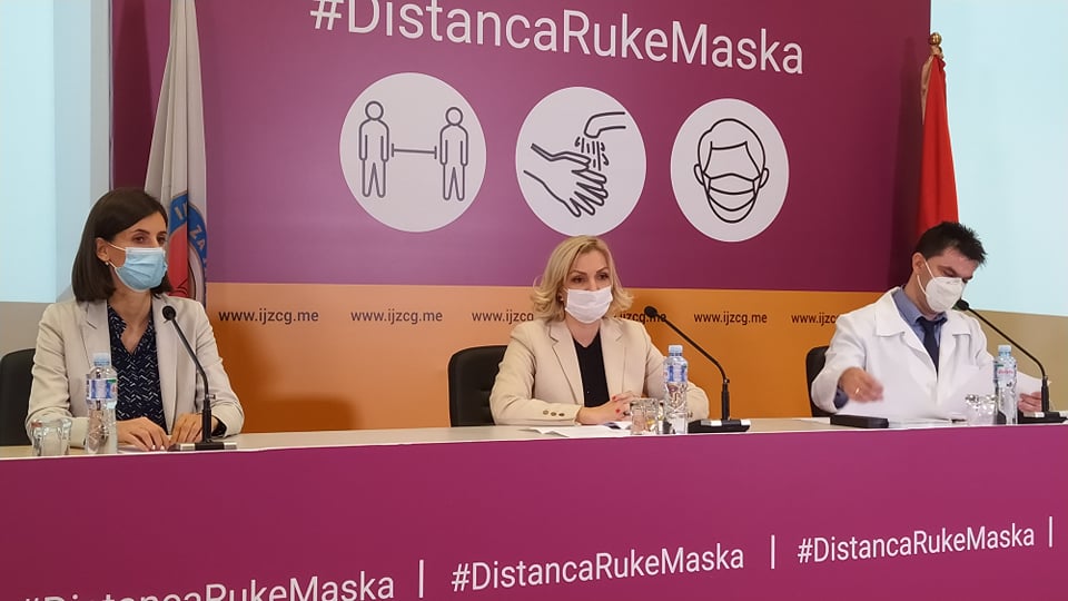 Igor Galić, Jelena Borovinić Bojović, korona virus