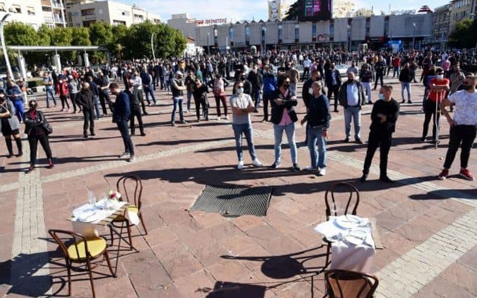protest ugostitelja crne gore