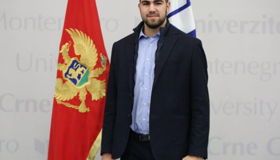 Danilo Planinić , Student Elektrotehničkog fakulteta UCG-a,