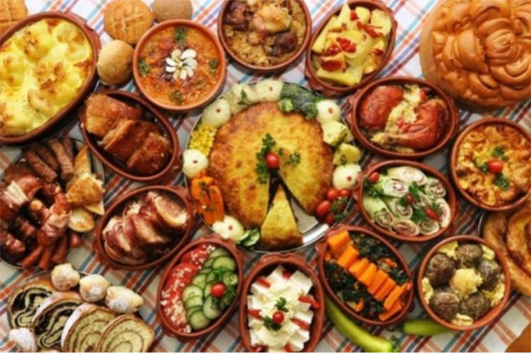 Božić, trpeza, svečano,