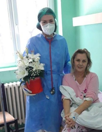 Beranka zahvalna herojima u bijelim mantilima