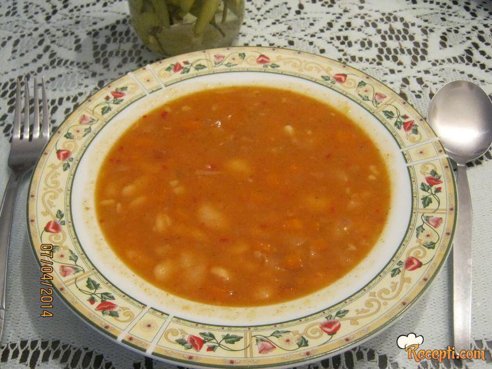 Posni pasulj na vodi