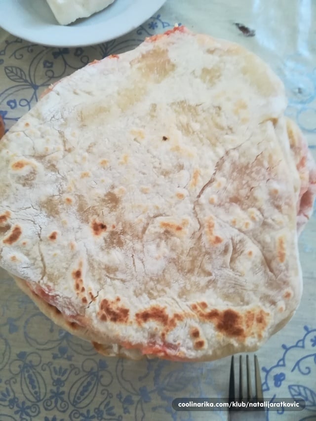 Punjene tortilje, sastijci, brasno