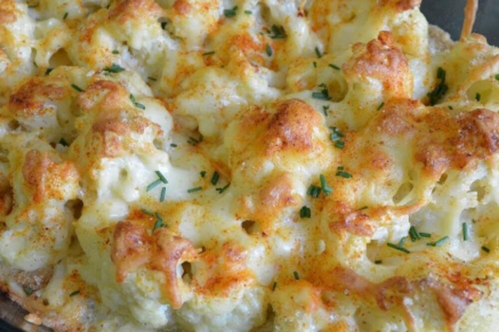 Karfiol zapečen u rerni