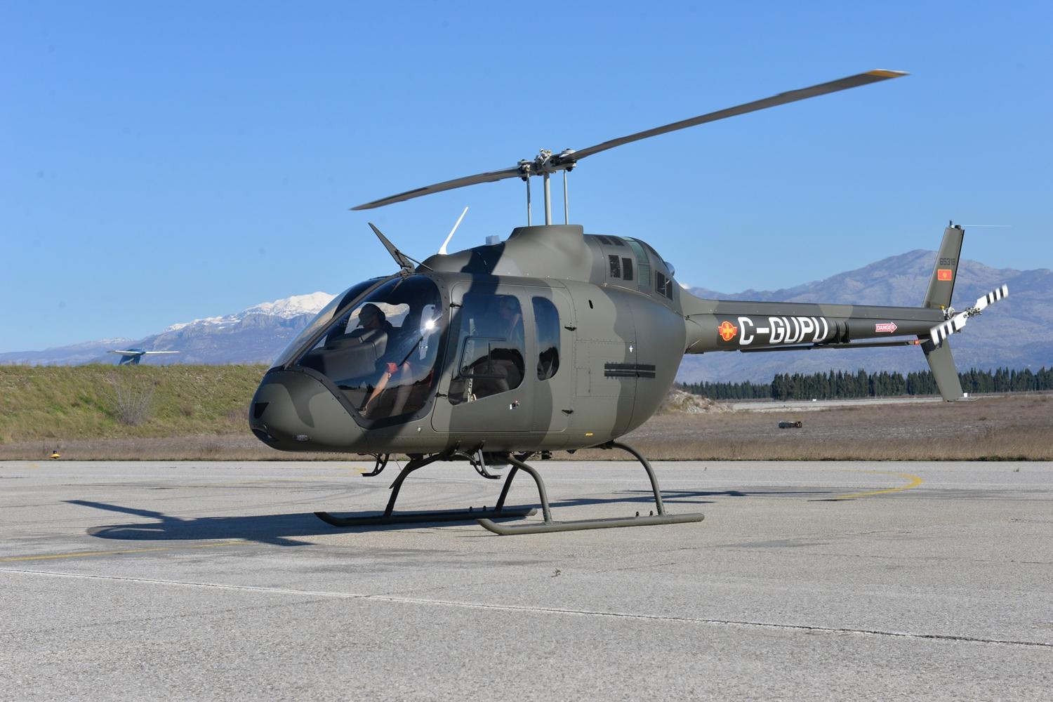 bell 505 stigao u crnu goru
