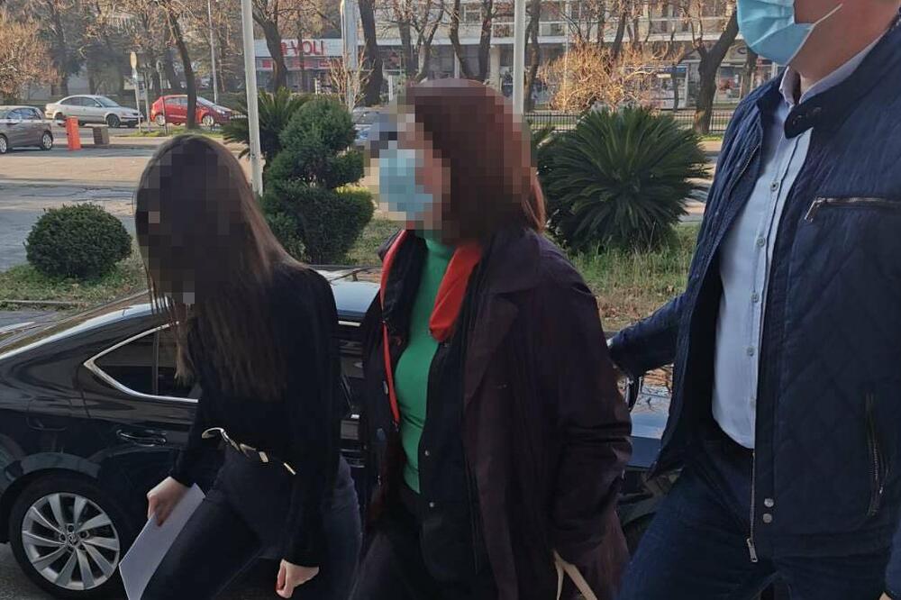 Tatjana Drobnjak, Vojin Rondović i Zoran Milić, granica, praćenje