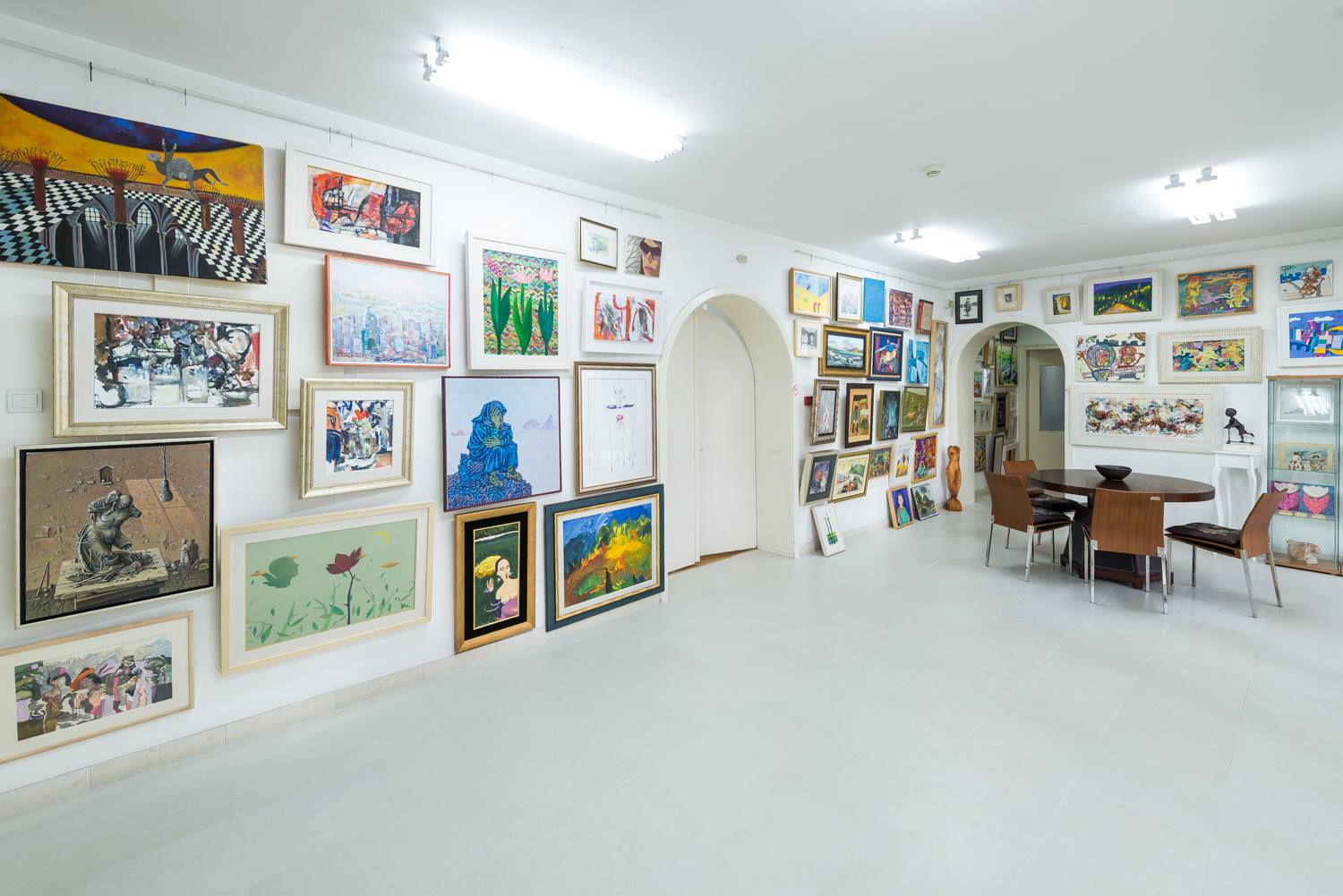 76. Tradiconalna izložba ,ULUCG , četvrtak