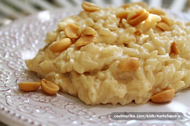 Rižoto sa kikirikijem, jelo, sastojci