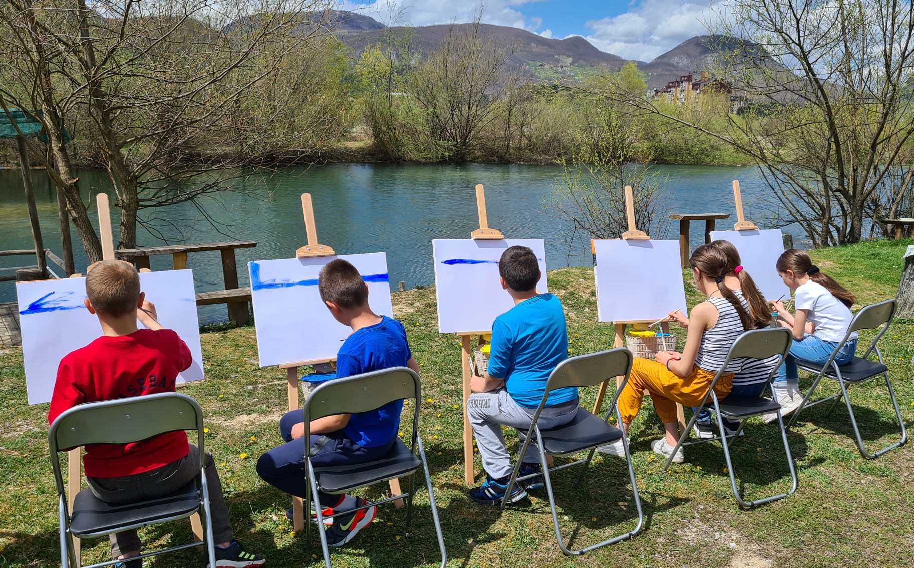 Održana treća likovna radionica