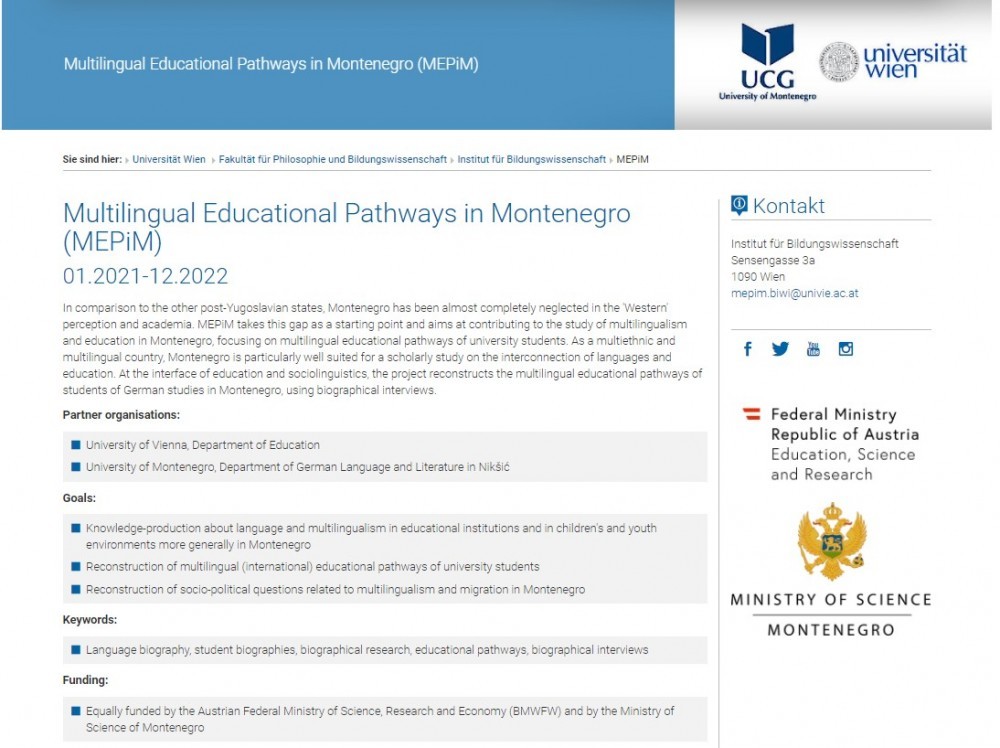 Bilateralni projekat,višejezičnosti,