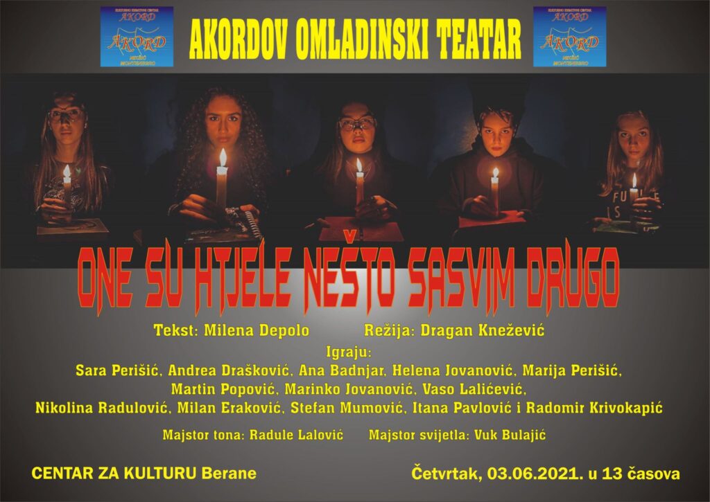 Akordd, Berane, Predstava