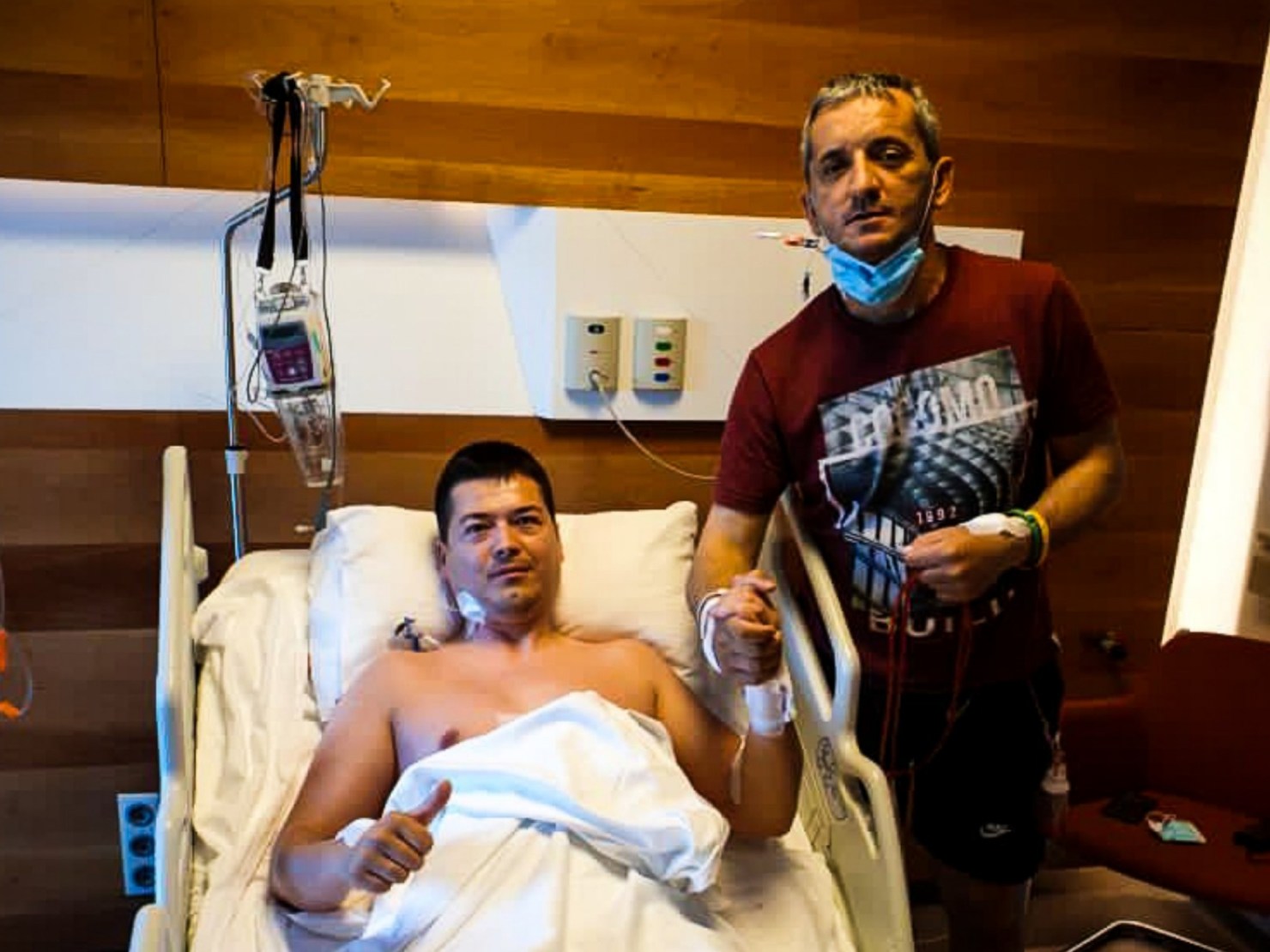 Vidasav Simunović, Vladimir Šćekić, transplatacija